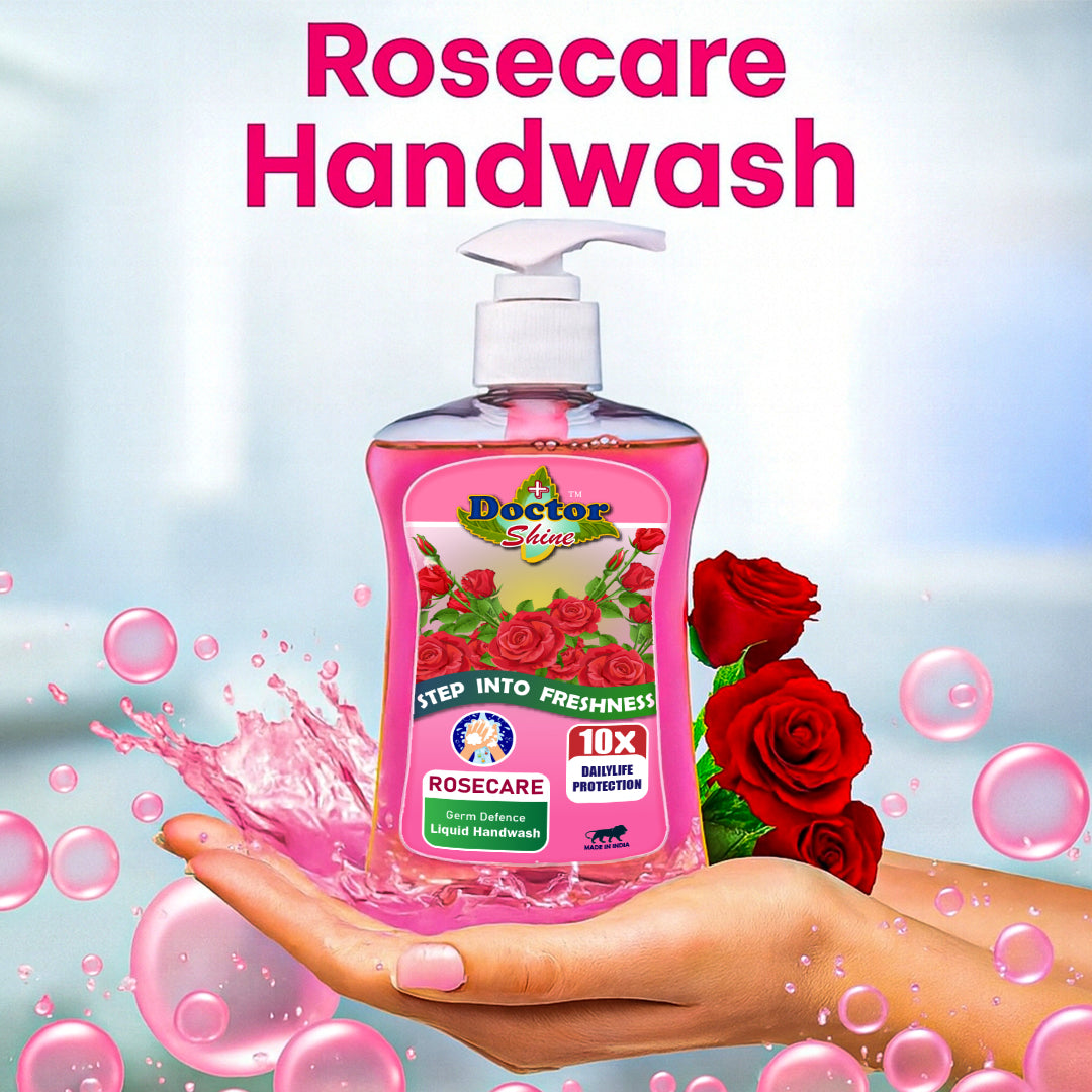 Doctorshine Rosecare Handwash 250ml (Pack of 5)
